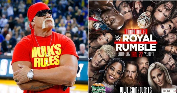 Hulk Hogan teases a Royal Rumble appearance
