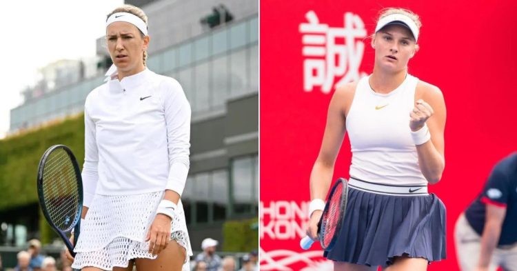Victoria Azarenka and Dayana Yastremska. (Credits- Getty Images, Tennisworld USA)