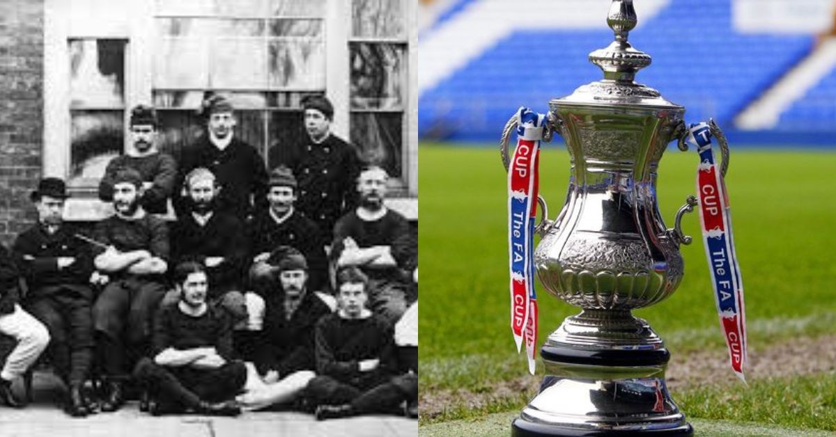 Wanderers FC were the first winners of the FA Cup