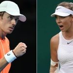 Alex de Minaur, Katie Boulter, Australian Open