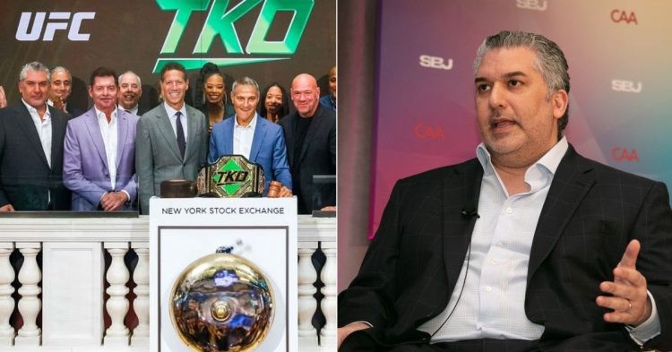 Nick Khan and TKO Executives