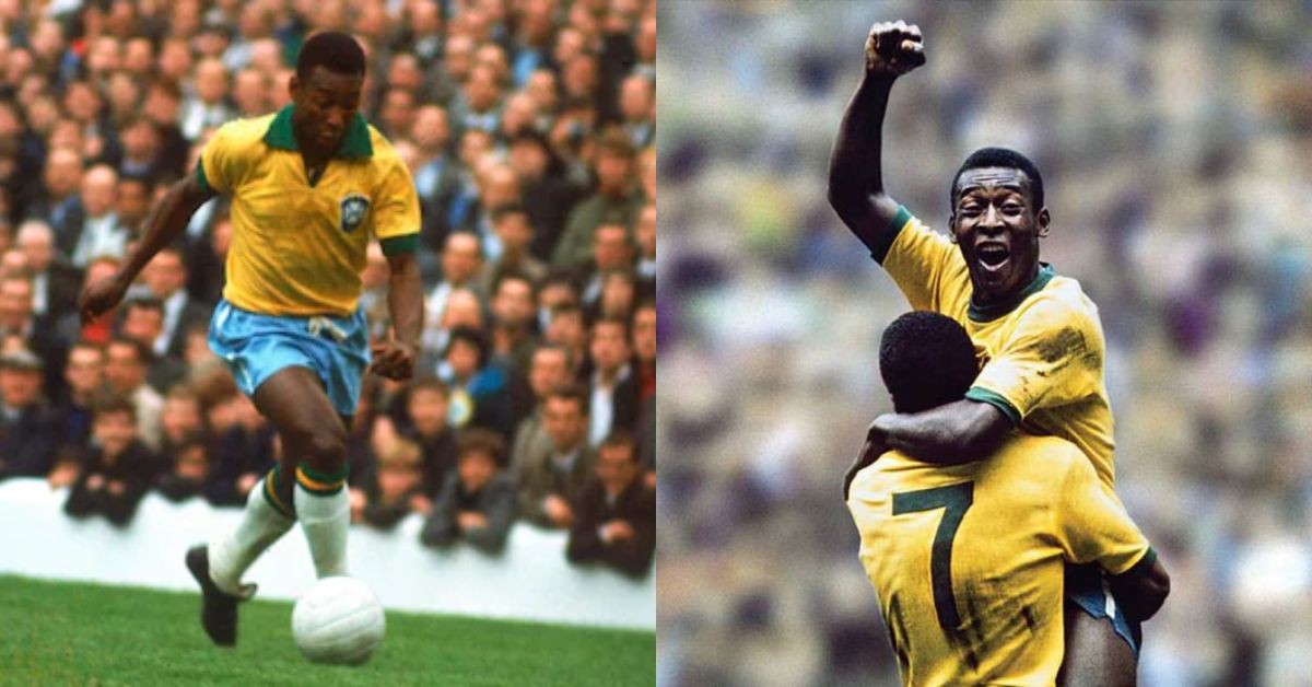 Pele scored a total of 75 goals during the year 1958