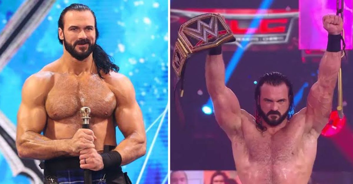 Drew McIntyre over the years