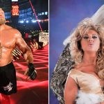 Brock Lesnar, Dustin Rhodes, Terri Runnels