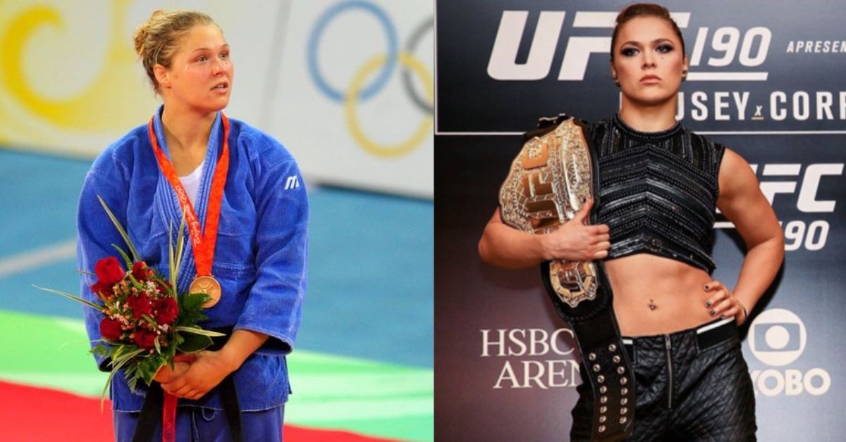 Ronda Rousey has won an Olympic Bronze and is the first UFC Women's Champion
