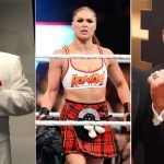 Bruce Prichard- Ronda Rousey- Vince McMahon