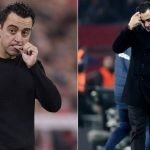 FC Barcelona head coach Xavi Hernandez announces that he will leave the club