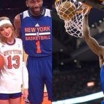 Taylor Swift and Amar'e Stoudemire