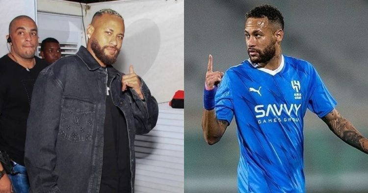 Report on Neymar Jr. as the Brazilian winger is fat shamed by fans for gaining weight after his injury in 2023.