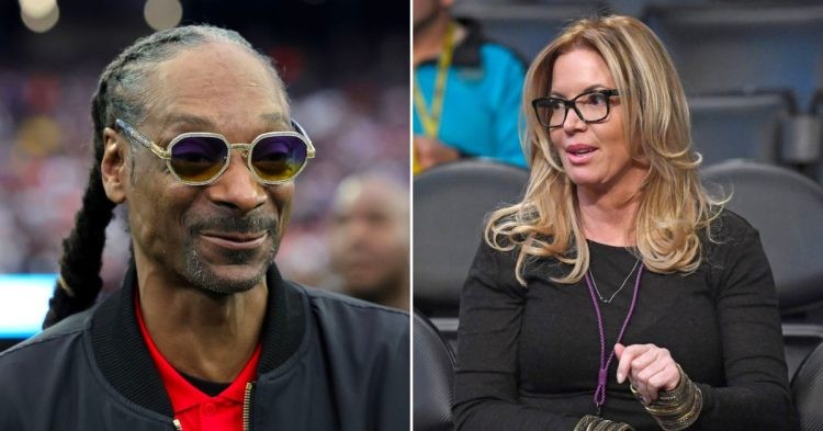 Snoop Dogg and Jeanie Buss (Credits - CNN and The Press Democrat)