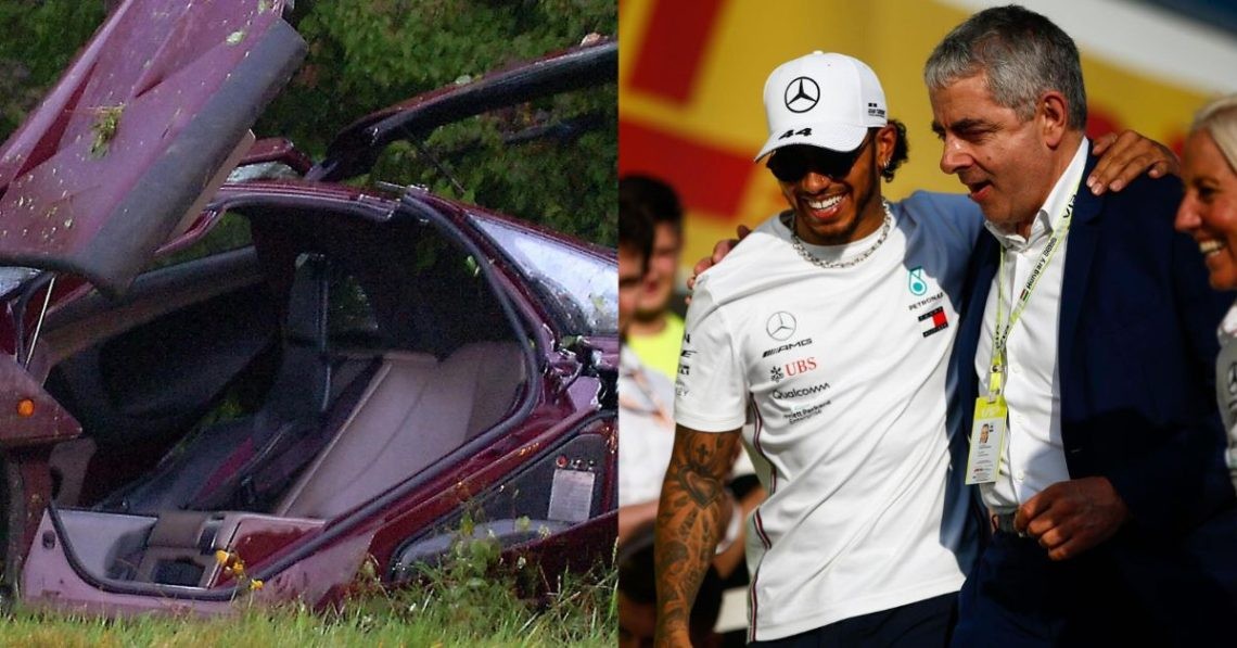 150 Million British Actor And Lewis Hamiltons Fan Crashed His Mclaren
