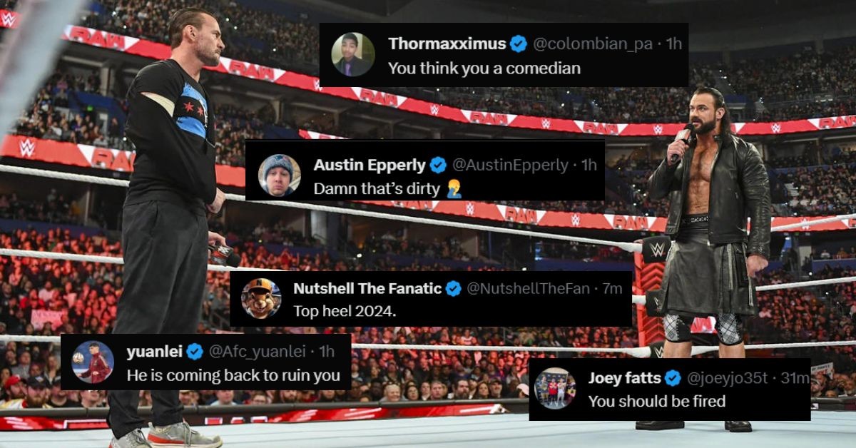 Fans react to Drew McIntyre's hilarious tweet regarding CM Punk