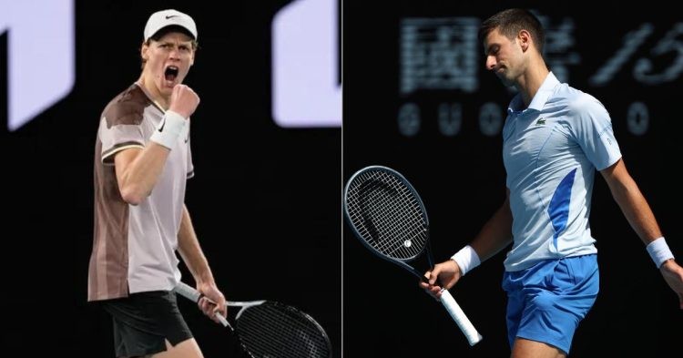 Novak Djokovic, Jannik Sinner, Australian Open