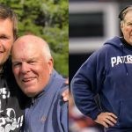 Tom Brady, Tom Brady Sr. & Bill Belichick