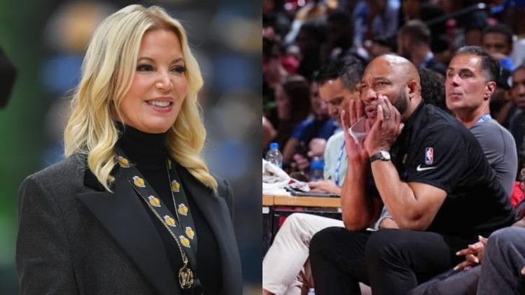 Jeanie Buss and Darvin Ham