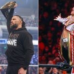 Dwayne Johnson, Roman Reigns and Cody Rhodes