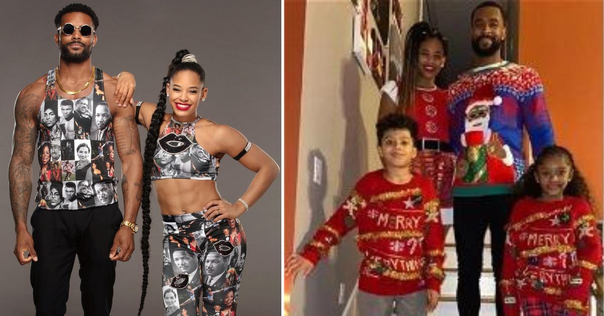 Bianca Belair and Montez Ford's family