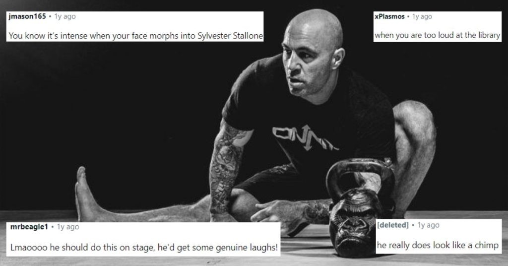 Reddit reacts to Joe Rogan's workout