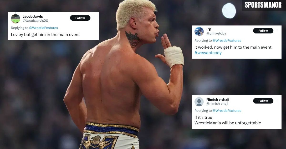 Fans react to the latest report about Cody Rhodes