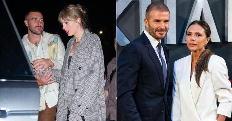 Taylor Swift and Travis Kelce & David and Victoria Beckham