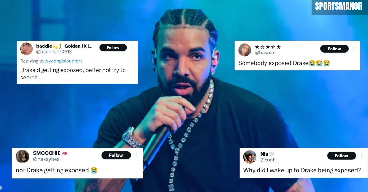 Fans react to Drake getting exposed