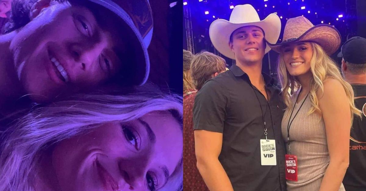 Tanner Robson is dating with Montana Fouts.