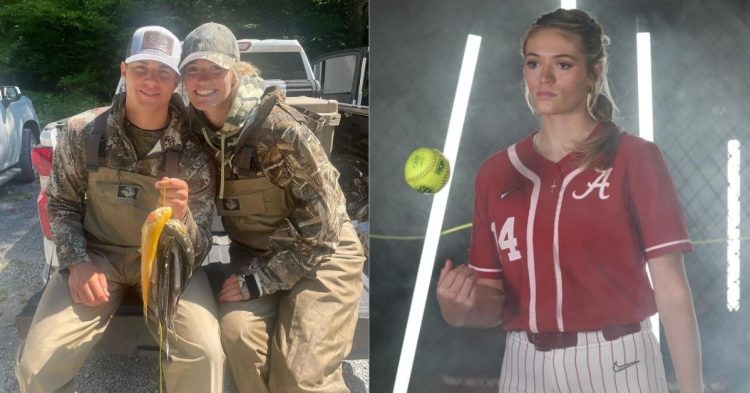 Report on Montana Fouts including the relationship history and the marital status of the American softball pitcher.