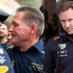 Max and Jos Verstappen (left), Christian Horner (right) (Credits- RacingNews365, The Japan Times)