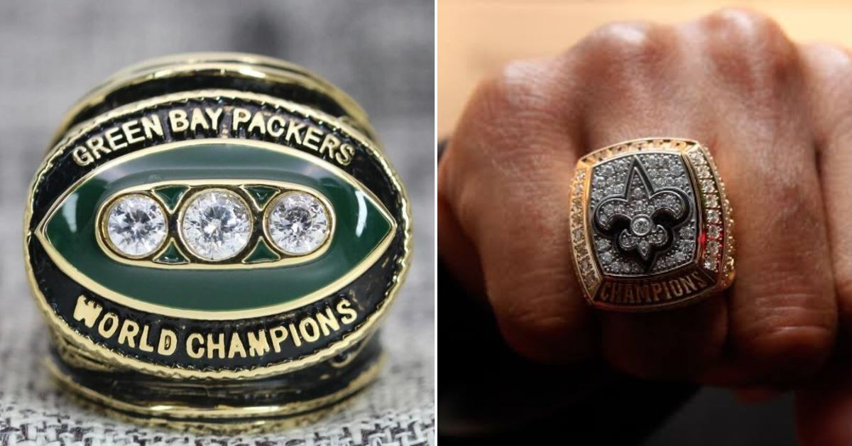 Super Bowl Ring design over the years