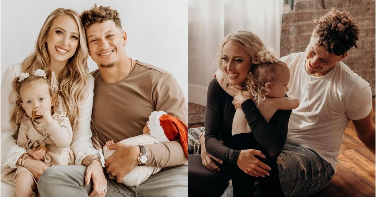 Patrick Mahomes and Brittany Mahomes’ children. (Credit: Instagram)