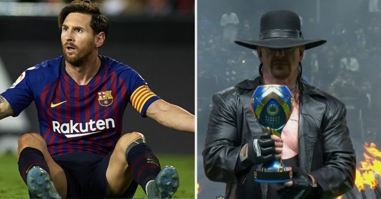 The Undertaker and Lionel Messi