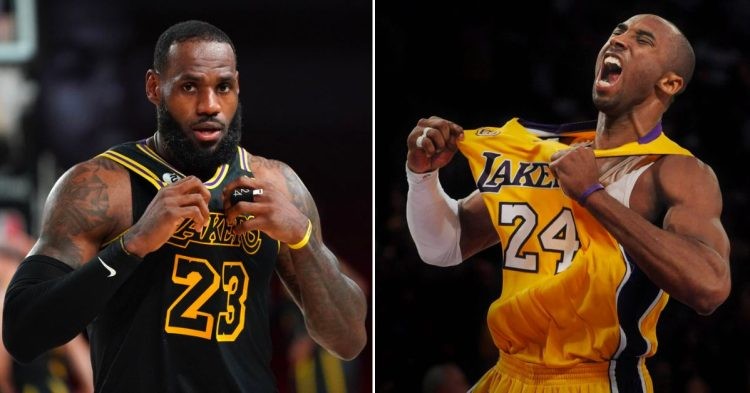 LeBron James and Kobe Bryant (Credits - Silver, Screen & Roll and Modern Family Wiki)