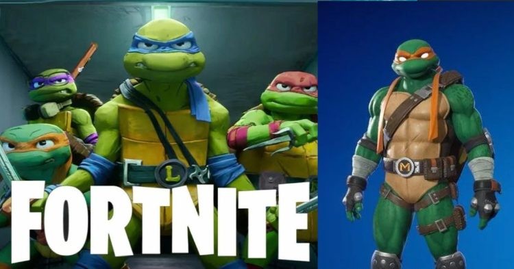Fortnite X Teenage Mutant Ninja Turtles