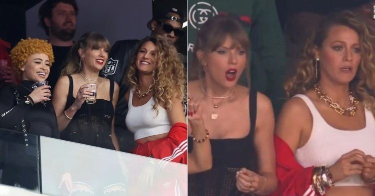 Taylor Swift with Blake Lively and Ice Spice