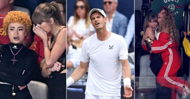 Andy Murray commented on Taylor Swift coverage at Super Bowl LVIII