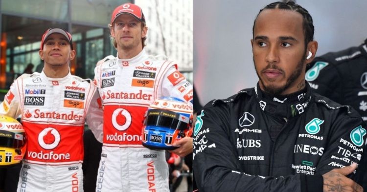 Lewis Hamilton with Jenson Button (left), Hamilton (right) (Credits- GoodFon, Sportal.eu)