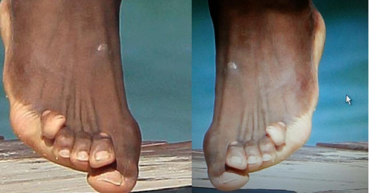 LeBron James' feet