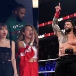Taylor Swift and Roman Reigns