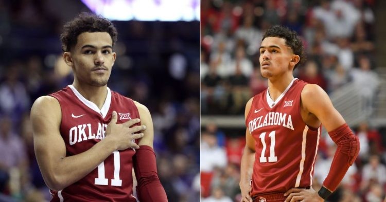 Trae Young in college