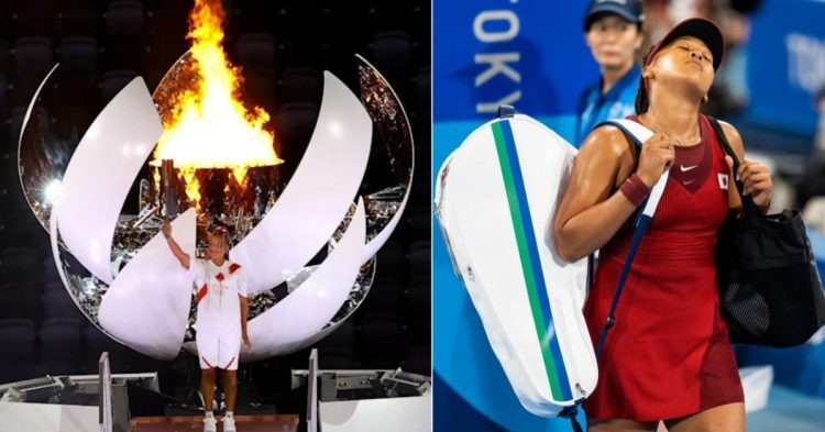 Noami Osaka flames the Tokyo Olympics cauldron