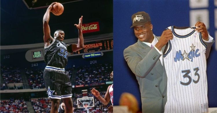 Shaquille O'Neal with the Orlando Magic