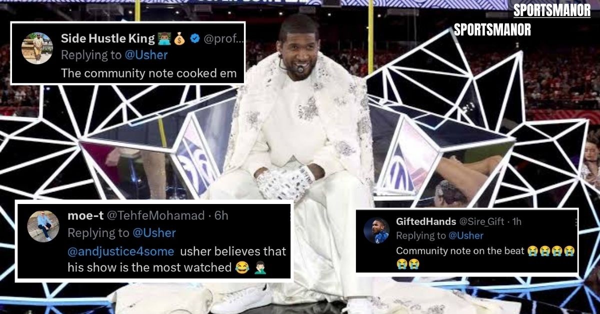 Fans react to the claim about Usher's performance