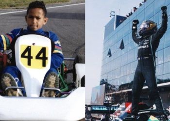 Lewis Hamilton holds an incredible achievement at the age of 12
