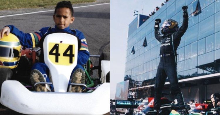 Lewis Hamilton holds an incredible achievement at the age of 12