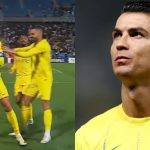 Report on Cristiano Ronaldo as the Portuguese forward brings out a new celebration in his first competitive match of 2024.