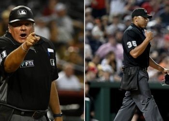 MLB umpires (Credit - X)