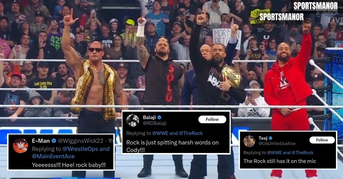 Fans react to The Rock's promo on SmackDown