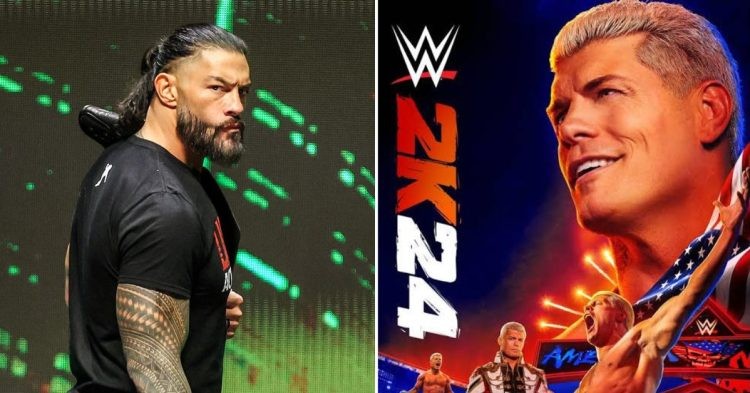 Roman Reigns is not the highest-rated wrestler in WWE 2K24