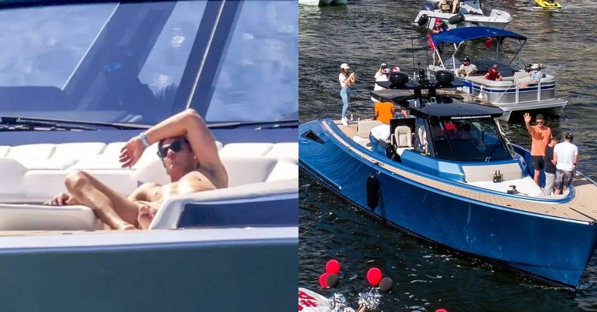 Tom Brady owns two flamboyant yachts