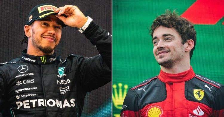 Charles Leclerc looks to biuld a positive relationship with Lewis Hamilton. (Credits - Monaco Tribune, Planet F1)